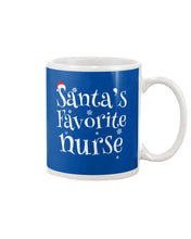 Load image into Gallery viewer, Santa's Favorite Nurse Mug