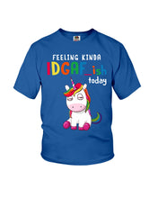 Load image into Gallery viewer, Funny Unicorn Quote Christmas Gift For Kids Youth Tee