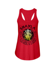 Load image into Gallery viewer, Shayla The Sould Of A Mermaid Horoscope T-Shirt Ladies Flowy Tank