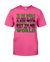 Load image into Gallery viewer, That Kid Is My World Great Gift For Children Family Guys Tee