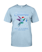 Load image into Gallery viewer, All I Want For Christmas Is A Cure Stop Diabetes Guys Tee