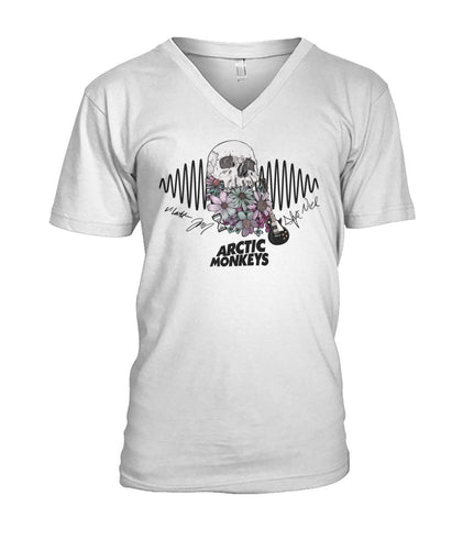 Arctic Monkeys Skull For Fans Guys V-Neck