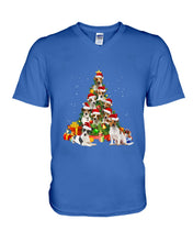 Load image into Gallery viewer, Jack Russell Christmas Gift For Christmas T-Shirt Guys V-Neck