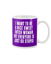 Load image into Gallery viewer, Dutch Woman Sweet Quote Name T-Shirt Mug