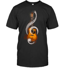 Load image into Gallery viewer, Guitar Note Ladies Flowy Tank
