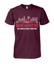 Load image into Gallery viewer, Washington 2019 World Series Champions Guys Tee