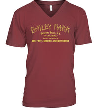 Load image into Gallery viewer, Bailey Park Bedfork Falls Ny Quote Name T-Shirt Guys V-Neck