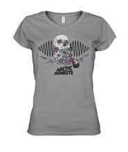 Load image into Gallery viewer, Arctic Monkeys Skull For Fans Ladies V-Neck