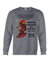 Load image into Gallery viewer, Samurai Consistent Persistent Resilient Quote T-Shirt Sweatshirt