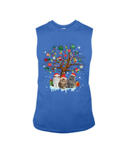 Load image into Gallery viewer, Christmas Tree Cat Lovers Cute Funny T-Shirt Unisex Long Sleeve