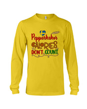 Load image into Gallery viewer, Pepparkakor Calories Don't Count Unisex Long Sleeve
