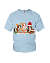 Load image into Gallery viewer, Cute Guinea Pigs Christmas Gift For Guinea Pigs Lovers Youth Tee