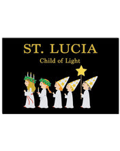 Load image into Gallery viewer, St Lucia Child Of Light God Jesus Christmas Gift Vertical Poster