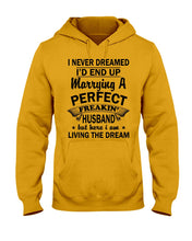 Load image into Gallery viewer, I Marry A Freaking Awesome Husband Gift For Wife T-Shirt Hoodie