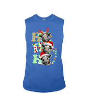 Load image into Gallery viewer, Funny Cows Ho Ho Ho Christmas Gift For Cow Lovers Unisex Long Sleeve