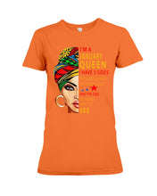 Load image into Gallery viewer, January Queen 3 Sides Horoscopes T-Shirt Ladies Tee
