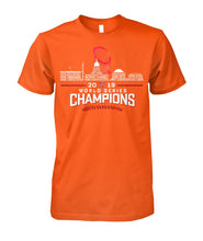 Load image into Gallery viewer, Washington Nationals World Series Champions Mlb 2019 Custom T-Shirt For Fans Guys Tee
