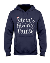 Load image into Gallery viewer, Santa's Favorite Nurse Hoodie