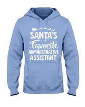 Load image into Gallery viewer, Santa Favorite Assistant Funny Christmas Gift Shirt Hoodie