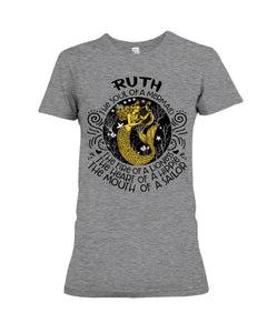 Ruth The Soul Of Mermaid Horoscope T-Shirt Ladies Tee