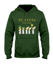 Load image into Gallery viewer, St Lucia Child Of Light God Jesus Christmas Gift Hoodie