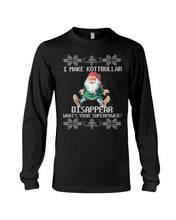 Load image into Gallery viewer, I Make Kottbullar Disappear Black T-Shirt Unisex Long Sleeve