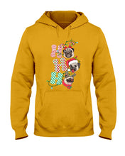 Load image into Gallery viewer, Pug Lover Christmas Hohoho Funny T-Shirt Hoodie