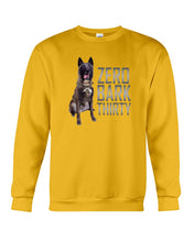 Load image into Gallery viewer, K9 Dog Hero Zero Bark Thirty Sweatshirt