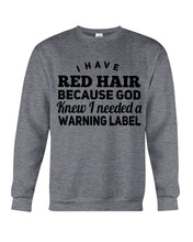 Load image into Gallery viewer, Great Gift For Redhead Grandma Sweatshirt