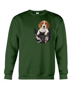 Beagle In The Pocket Funny T-Shirt Sweatshirt