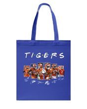 Load image into Gallery viewer, Clemson Tigers Ncaa Friends Font T-Shirt For Fans Basketweave Tote Bag