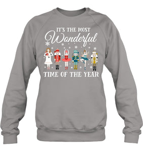 Ballet - Nutcracker Most Beautiful Time Of Year Black T-Shirt Sweatshirt