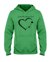 Load image into Gallery viewer, Just An Iowa Girl Hoodie