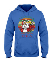 Load image into Gallery viewer, Santa Claus Beer Gift For Christmas Black T-Shirt Hoodie