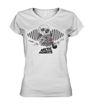 Load image into Gallery viewer, Arctic Monkeys Skull For Fans Ladies V-Neck