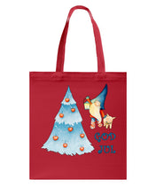 Load image into Gallery viewer, Swedish God July Christmas Tree Gift For Family Basketweave Tote Bag