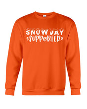 Load image into Gallery viewer, Snow Day Supporter Christmas Gift For Friends Family T-Shirt Sweatshirt