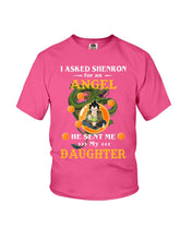 Load image into Gallery viewer, Dragon Ball Angel Daughter Black T-Shirt Youth Tee