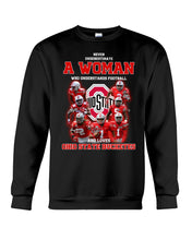 Load image into Gallery viewer, Woman Loves Ohio States Buckeyes American Football Ncaa 2019 T-Shirt Sweatshirt