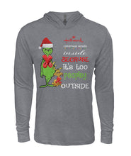 Load image into Gallery viewer, Hallmark Is My Christmas Movie Grinch T-Shirt Christmas Gift For Family Hoodie