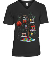 Load image into Gallery viewer, Christmas Gift On Tree Gift For Family T-Shirt Guys V-Neck
