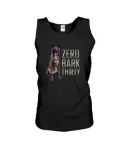 Load image into Gallery viewer, K9 Dog Hero Zero Bark Thirty Unisex Tank Top