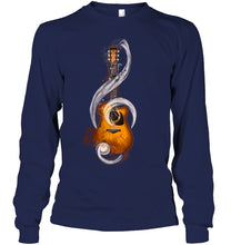 Load image into Gallery viewer, Guitar Note Unisex Long Sleeve