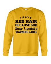 Load image into Gallery viewer, Great Gift For Redhead Grandma Sweatshirt