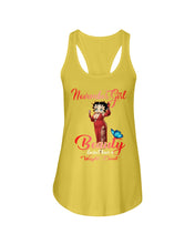 Load image into Gallery viewer, November Girl Sexy Beauty T-Shirt Ladies Flowy Tank
