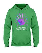 Load image into Gallery viewer, Alzheimers Awareness T-Shirt Hoodie