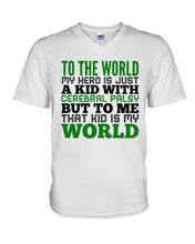 Load image into Gallery viewer, That Kid Is My World Great Gift For Children Family Guys V-Neck