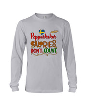 Load image into Gallery viewer, Pepparkakor Calories Don't Count Unisex Long Sleeve