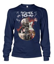 Load image into Gallery viewer, Guitar My Chemical Romance Gift For Fans T-Shirt Unisex Long Sleeve
