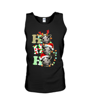 Load image into Gallery viewer, Funny Cows Ho Ho Ho Christmas Gift For Cow Lovers Unisex Tank Top